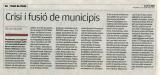 Article al Puntavui sobre la fusió de municipis