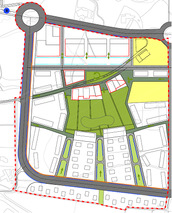 Plànol: Estudi d'Avaluació de Mobilitat Generada per al Pla Parcial residencial SUR-32 de Lleida